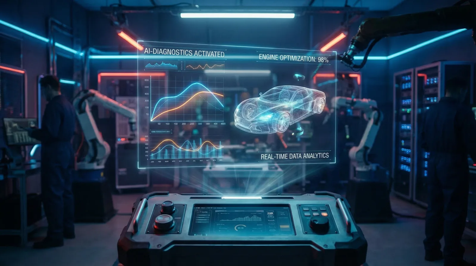 网红 AI修车改装智能诊断技术